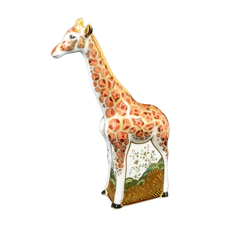 Royal Crown Derby Masai Giraffe Paperweight