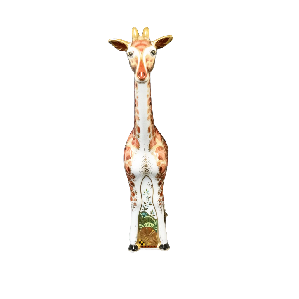Royal Crown Derby Masai Giraffe Paperweight