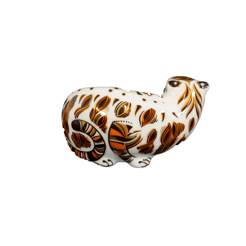 Royal Crown Derby New Year Tiger Paperweight