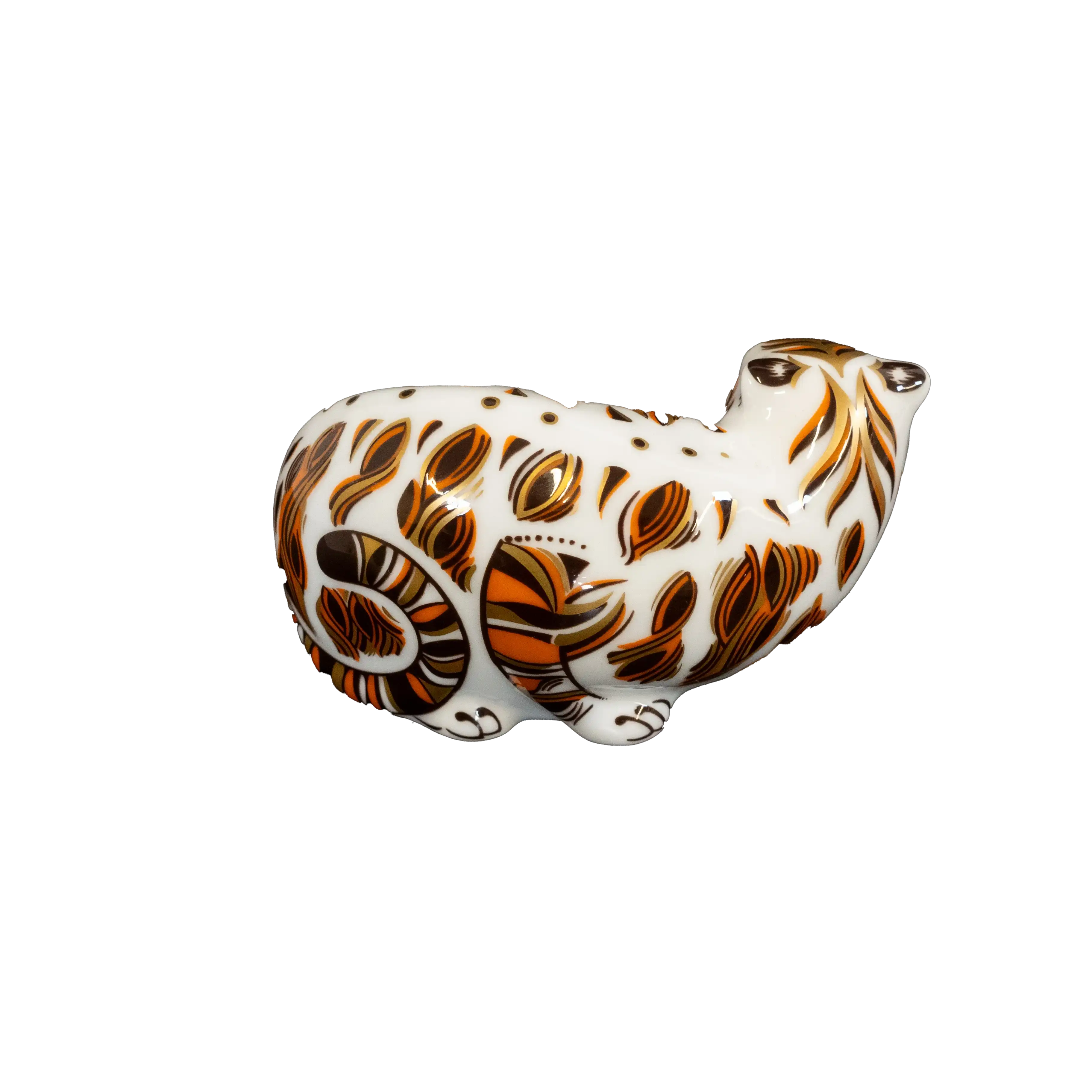 Royal Crown Derby New Year Tiger Paperweight