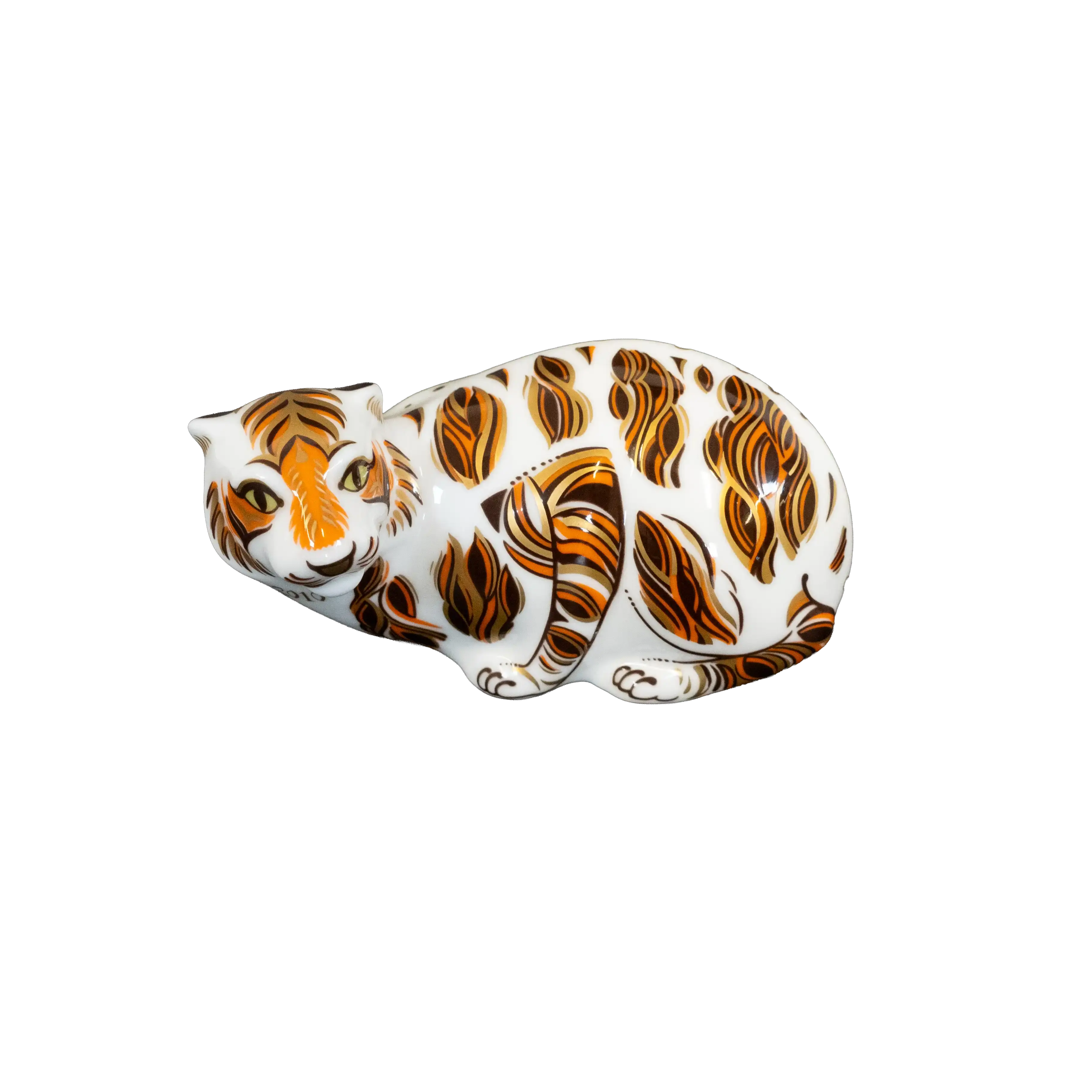 Royal Crown Derby New Year Tiger Paperweight