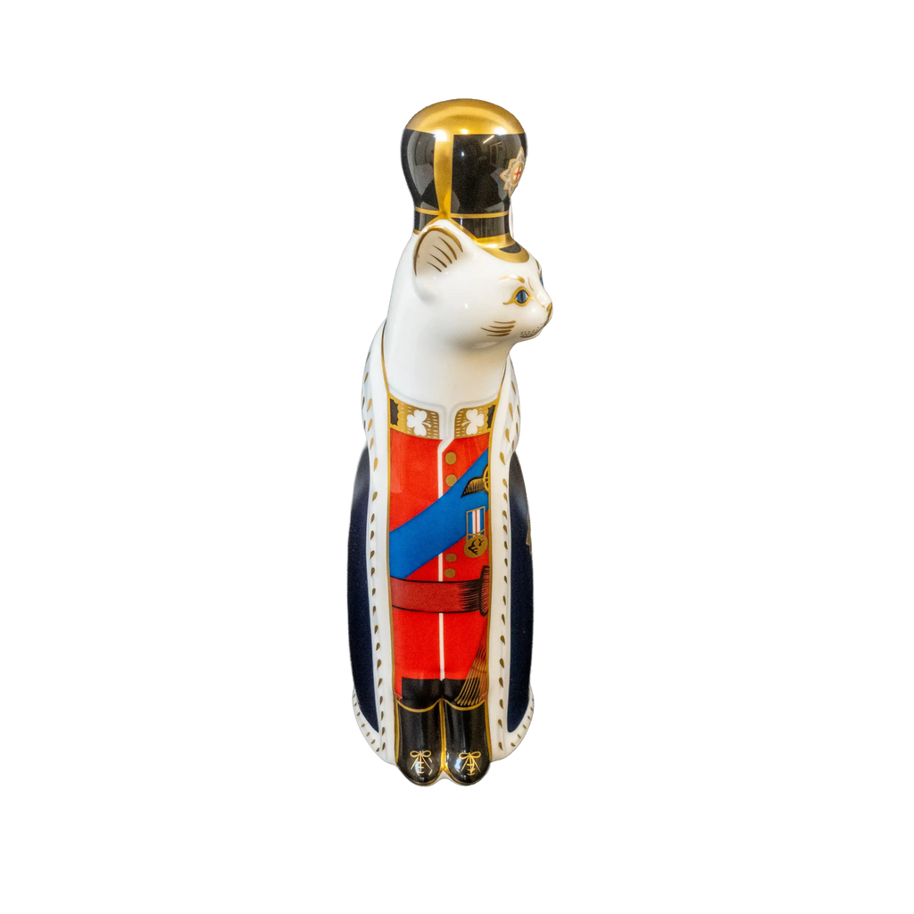 Royal Crown Derby Royal Cats William Paperweight