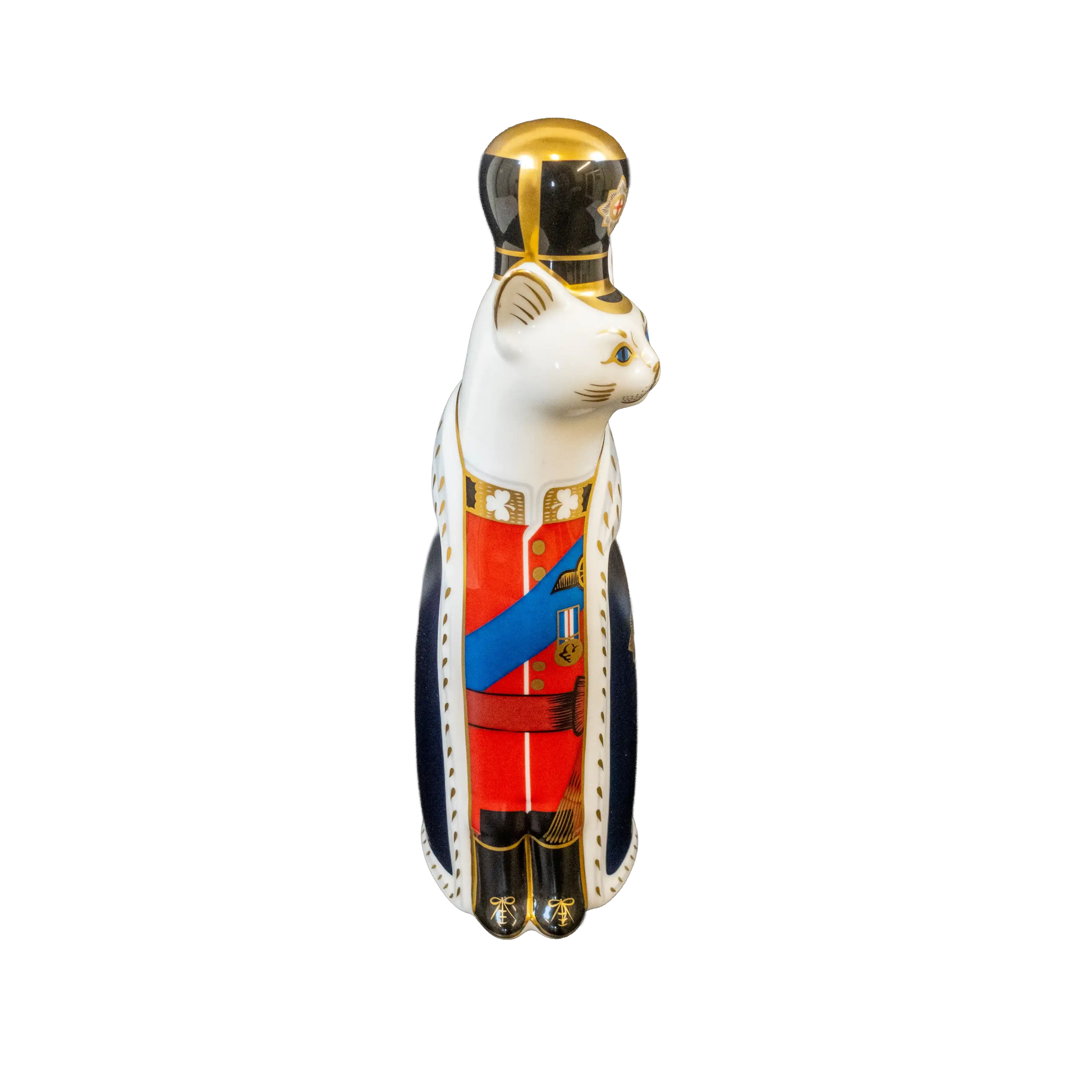 Royal Crown Derby Royal Cats William Paperweight