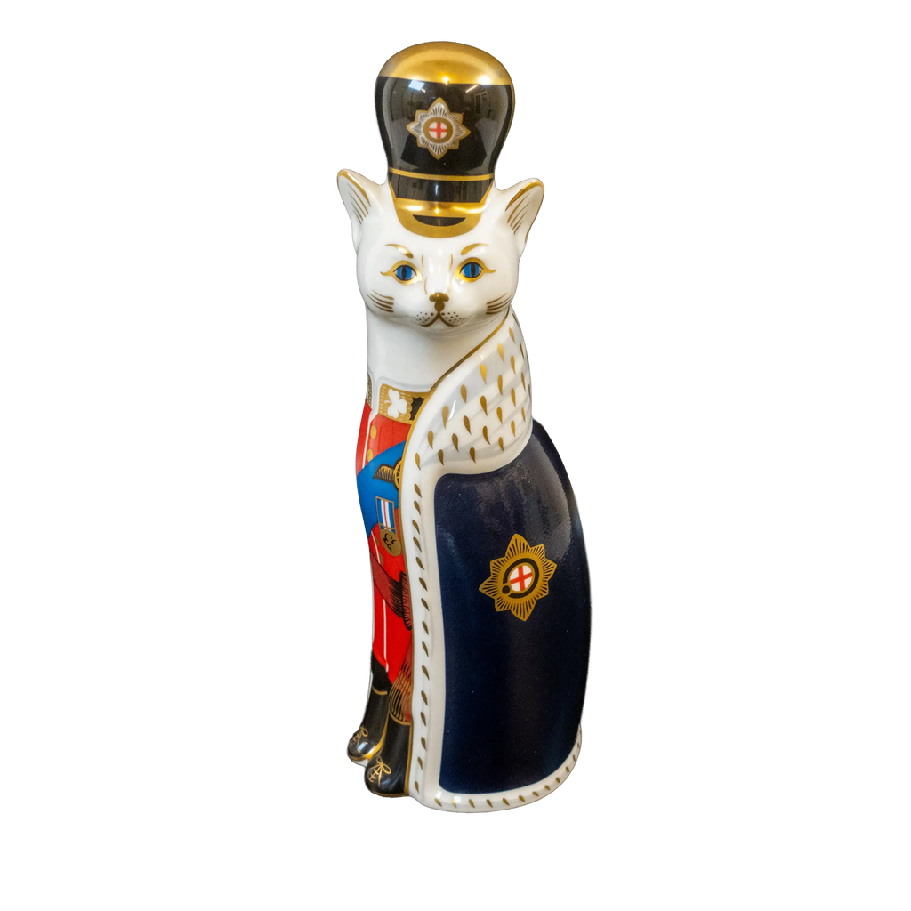 Royal Crown Derby Royal Cats William Paperweight
