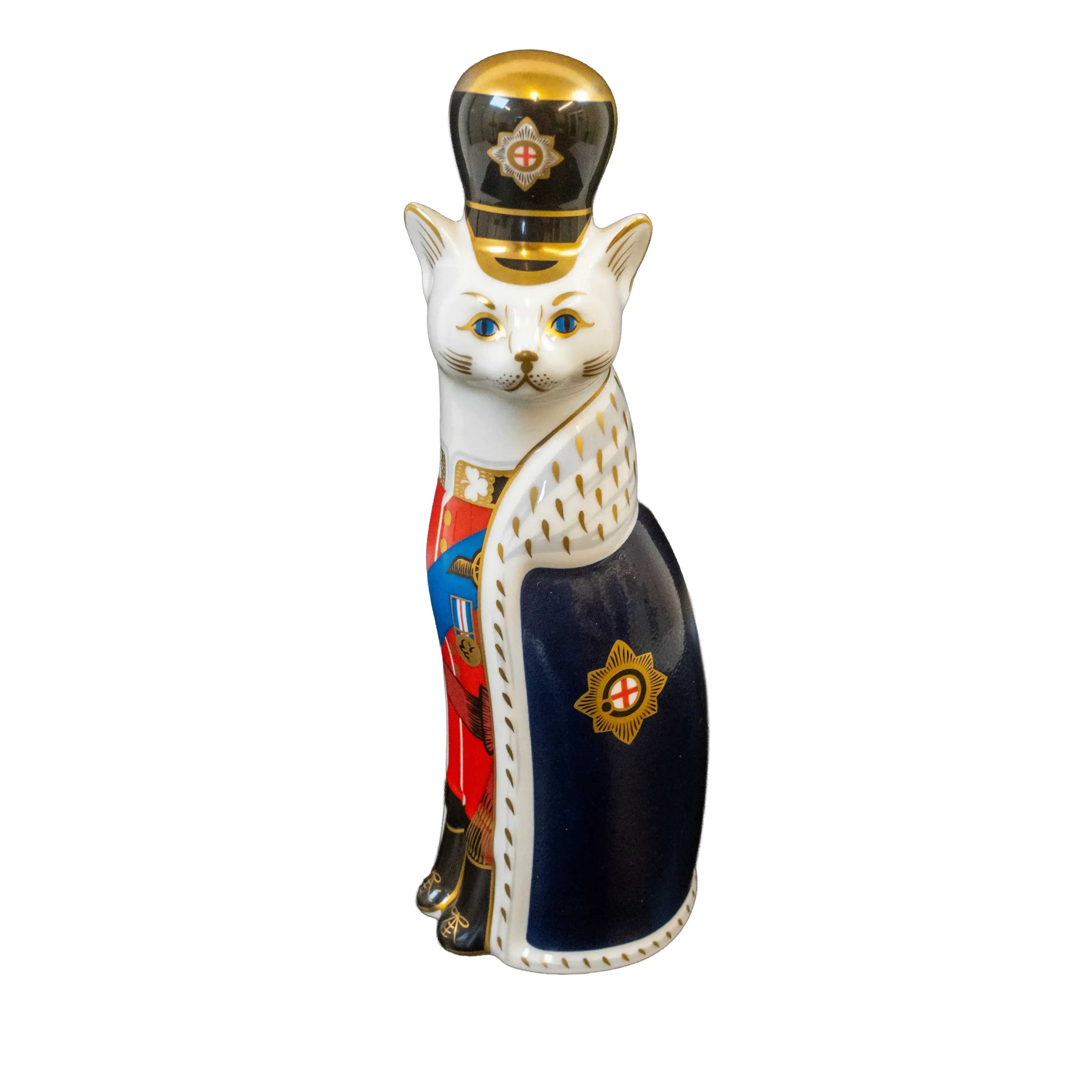 Royal Crown Derby Royal Cats William Paperweight