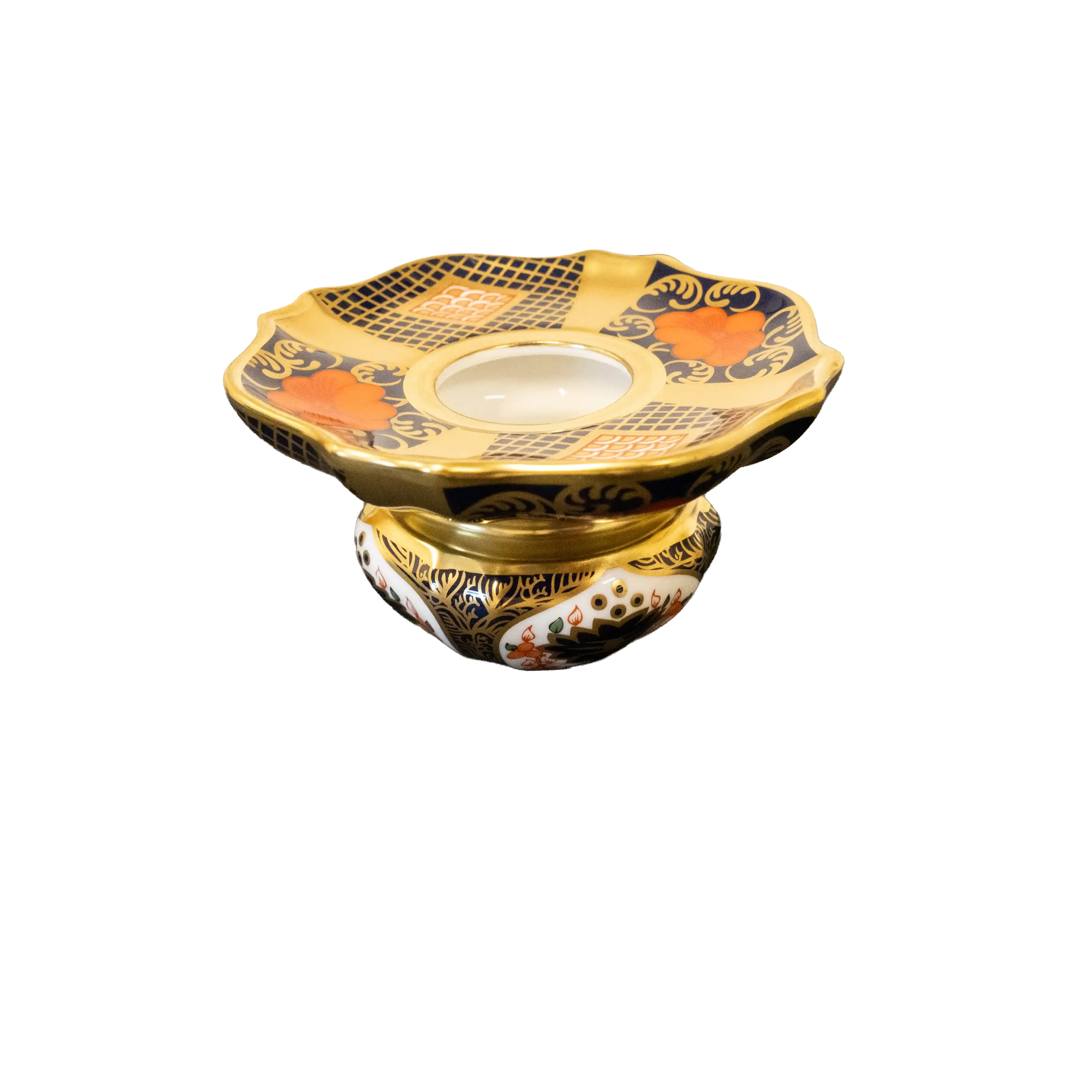Royal Crown Derby Old Imari SGB L/S Candlestick Top Section
