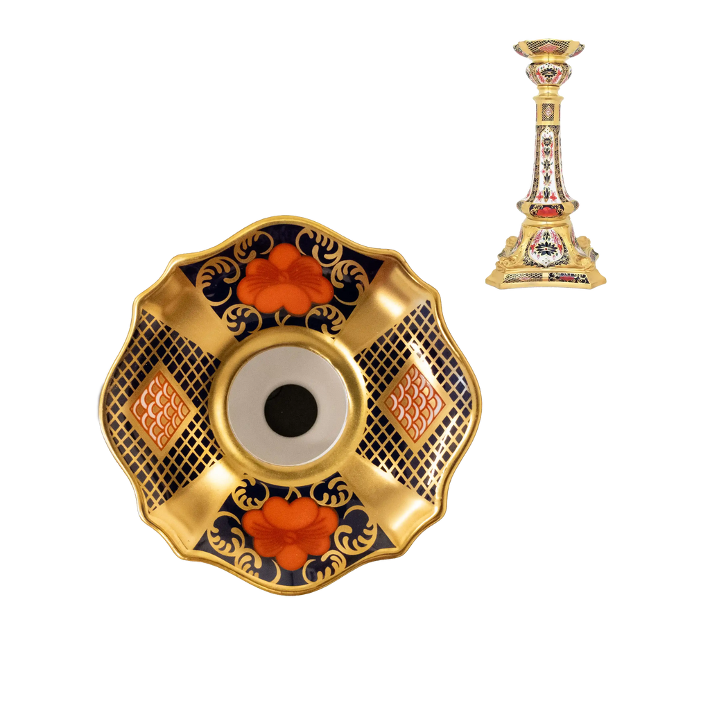 Royal Crown Derby Old Imari SGB L/S Candlestick Top Section