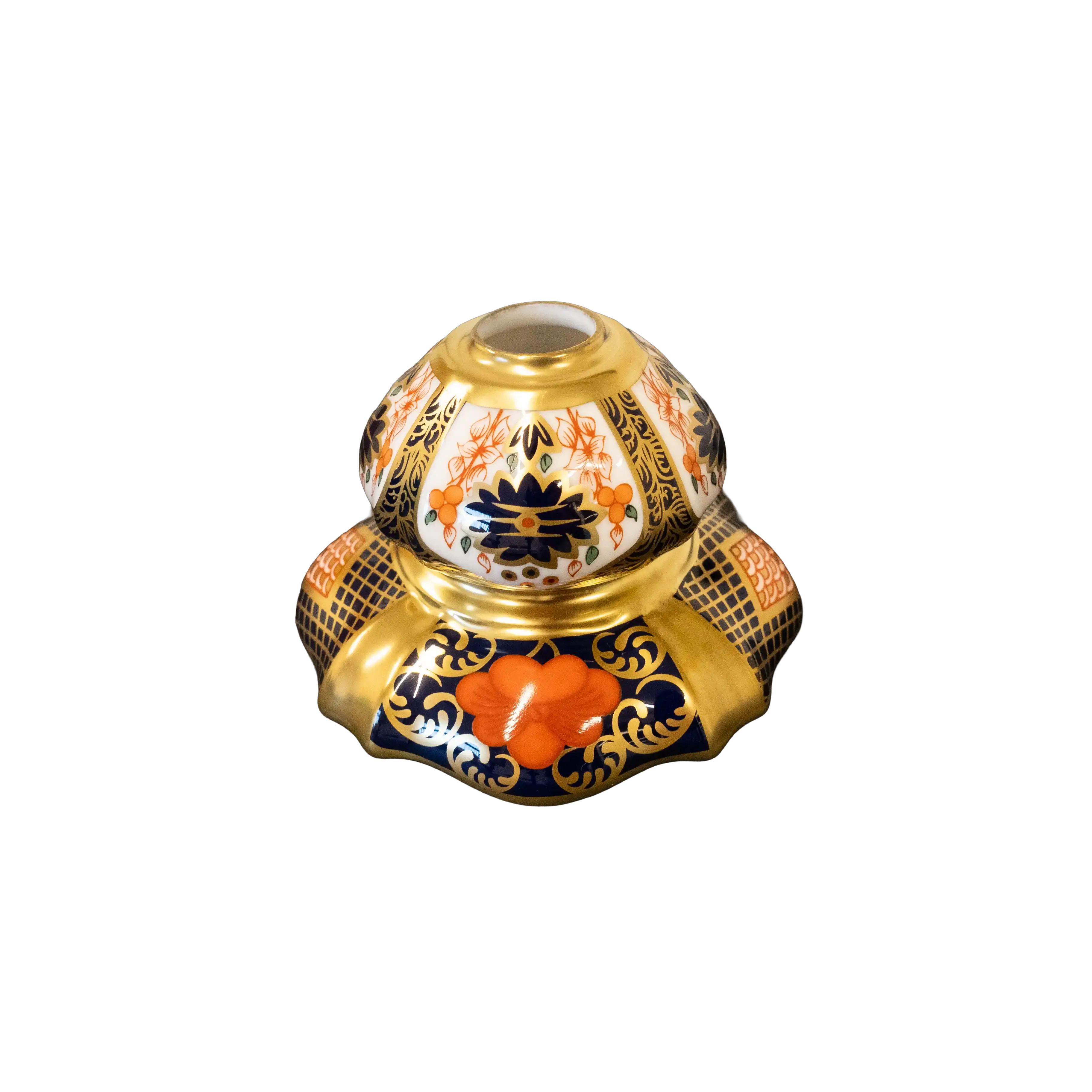 Royal Crown Derby Old Imari SGB L/S Candlestick Top Section