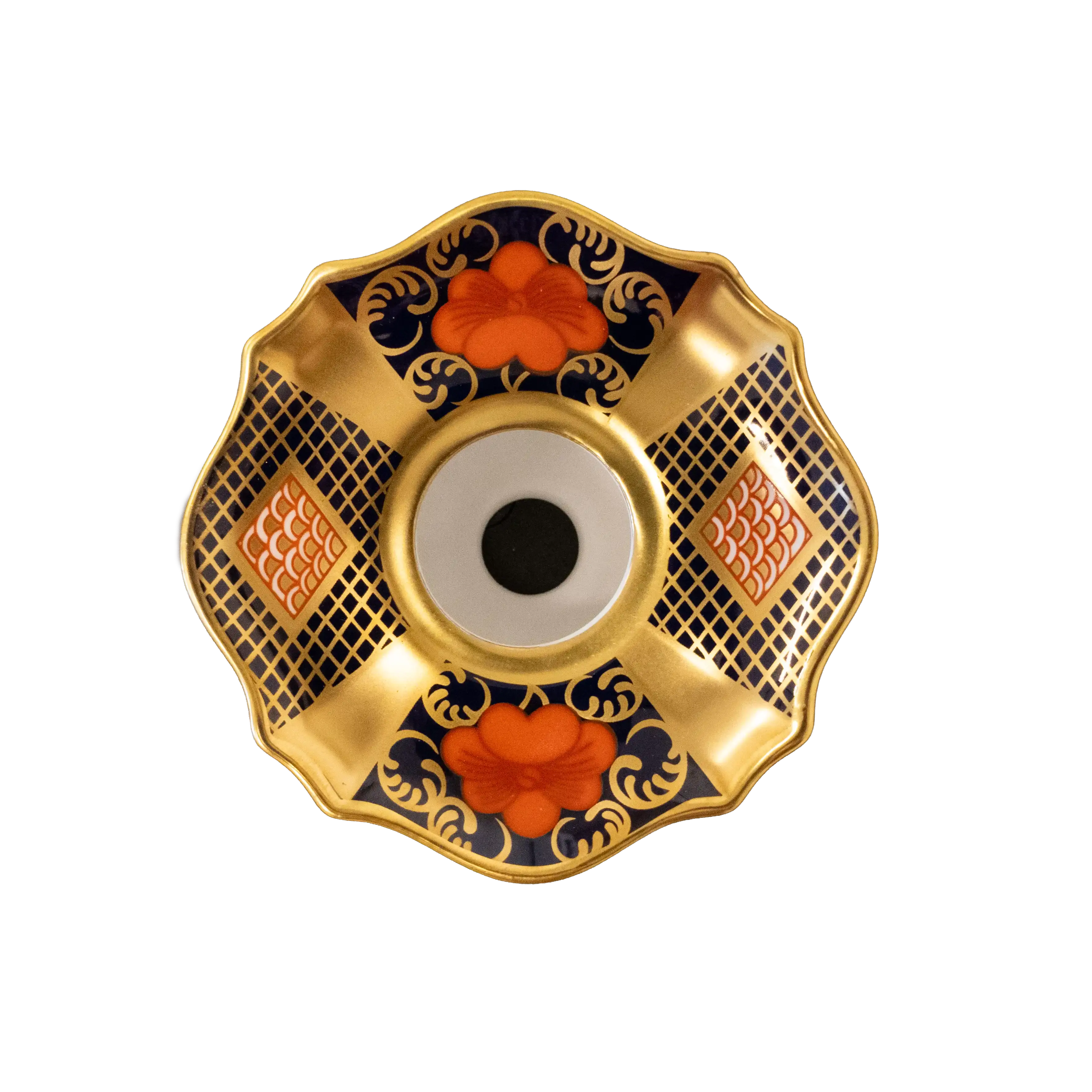 Royal Crown Derby Old Imari SGB L/S Candlestick Top Section