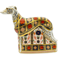 Royal Crown Derby Imari SGB Lurcher Paperweight