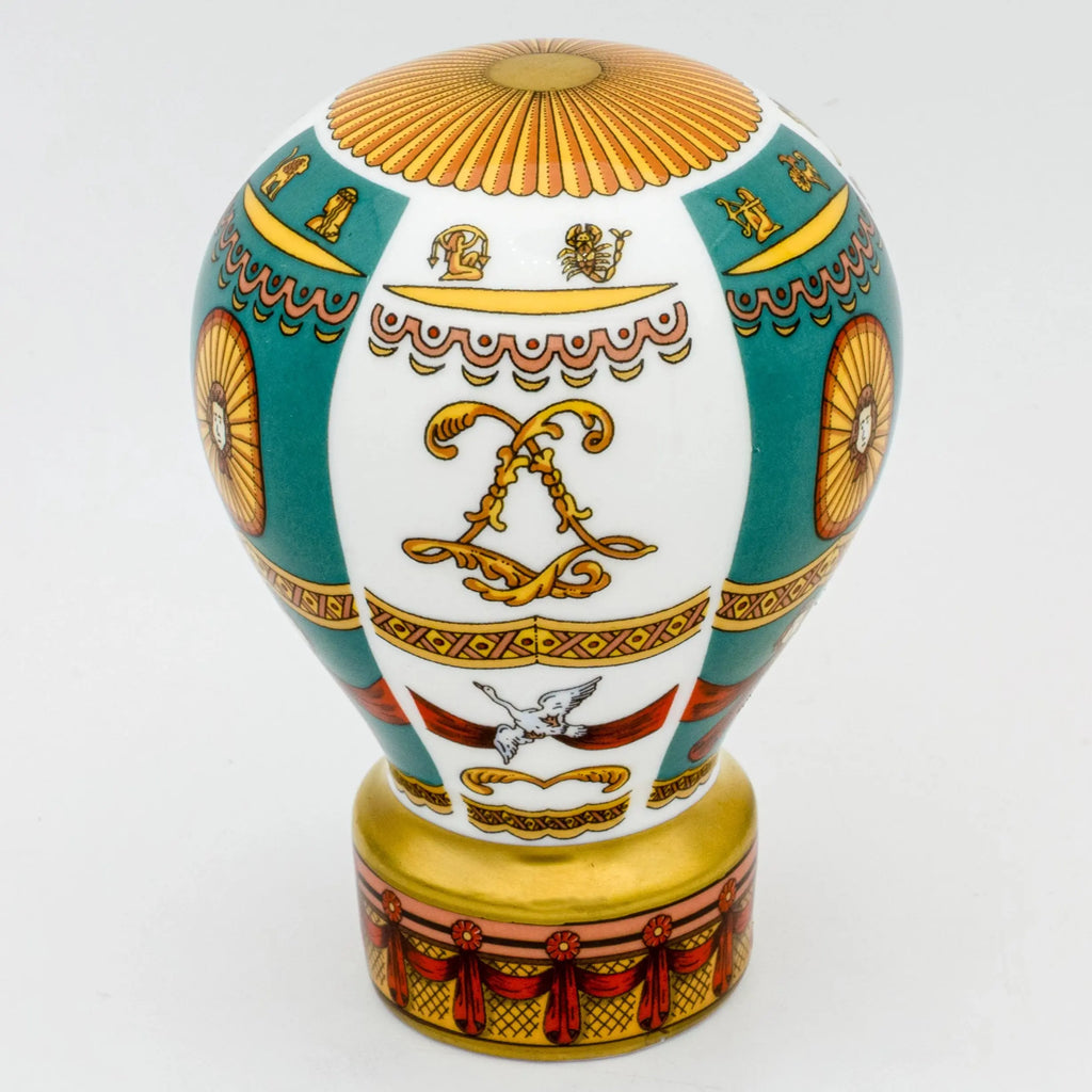 Royal Worcester Up, Up & Away Hot Air Balloon Candle Snuffer