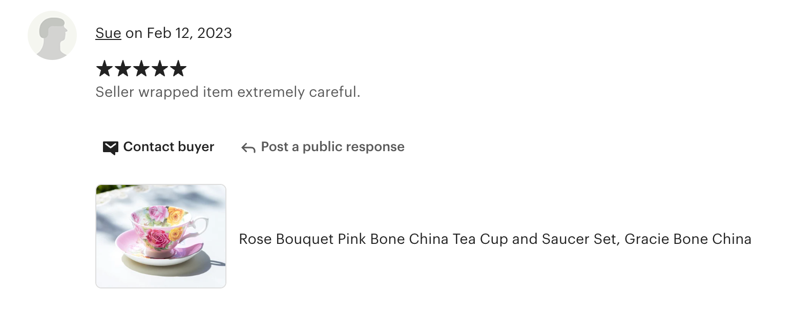 Rose Bouquet Pink Bone China Tea Cup and Saucer