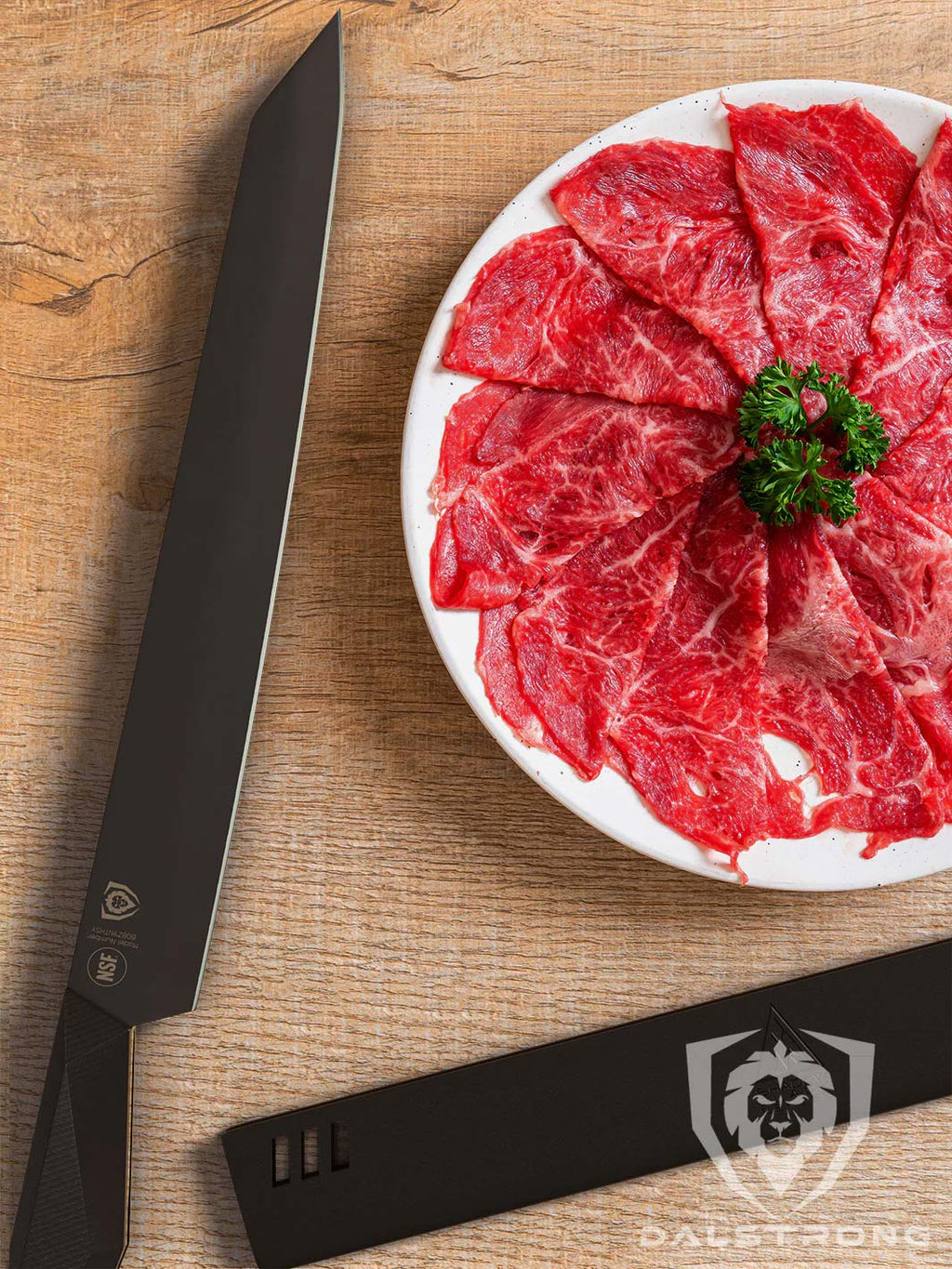 Yanagiba Sushi Knife 10.5" | Shadow Black Series | NSF Certified | Dalstrong ©