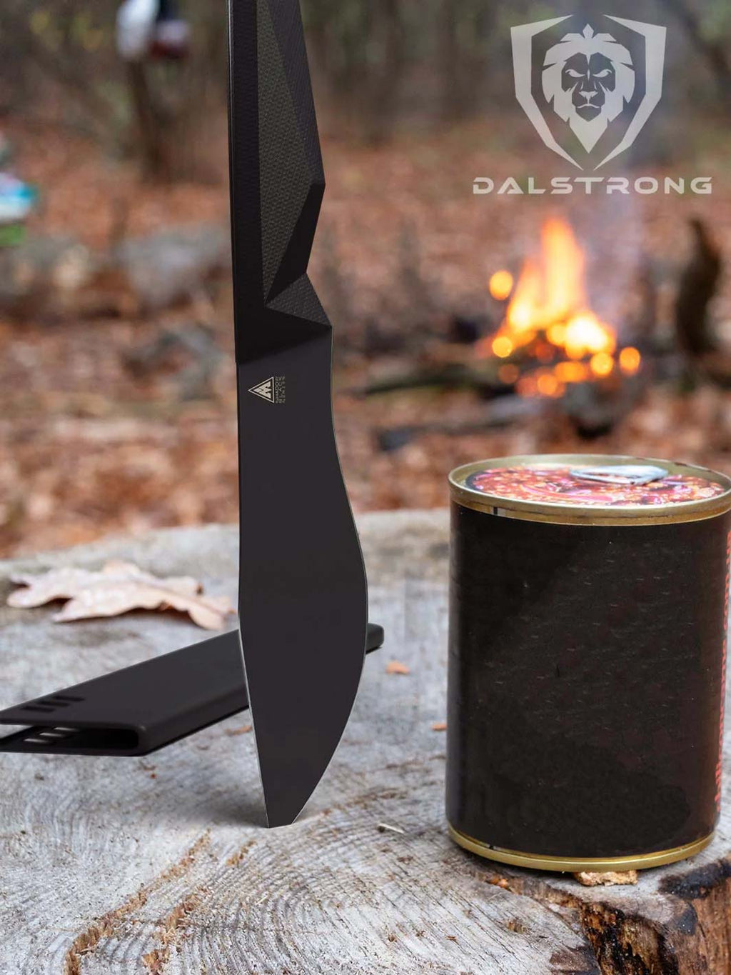 Chef's-Cleaver Hybrid "Barong" Knife 7" | Shadow Black Series | NSF Certified | Dalstrong ©