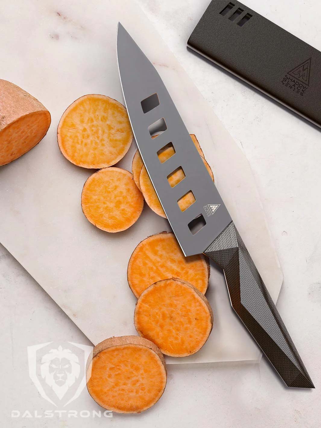 Vegetable Chef's Knife 7" | Shadow Black Series | NSF Certified | Dalstrong ©