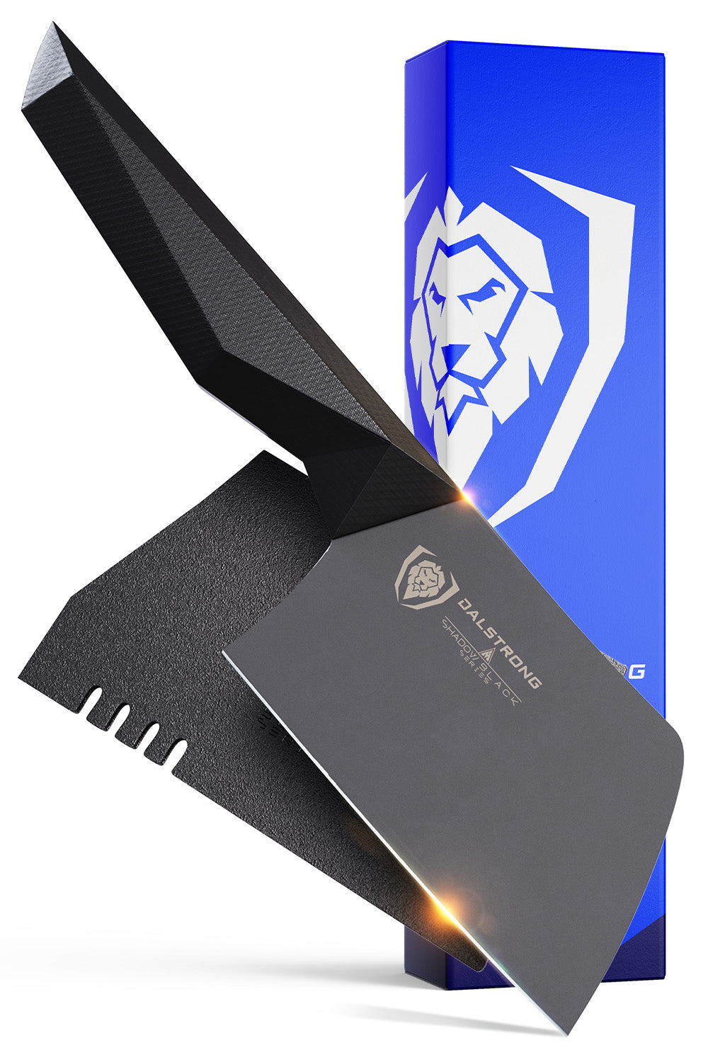 Cleaver Knife 4.5" | Shadow Black Series | NSF Certified | Dalstrong ©