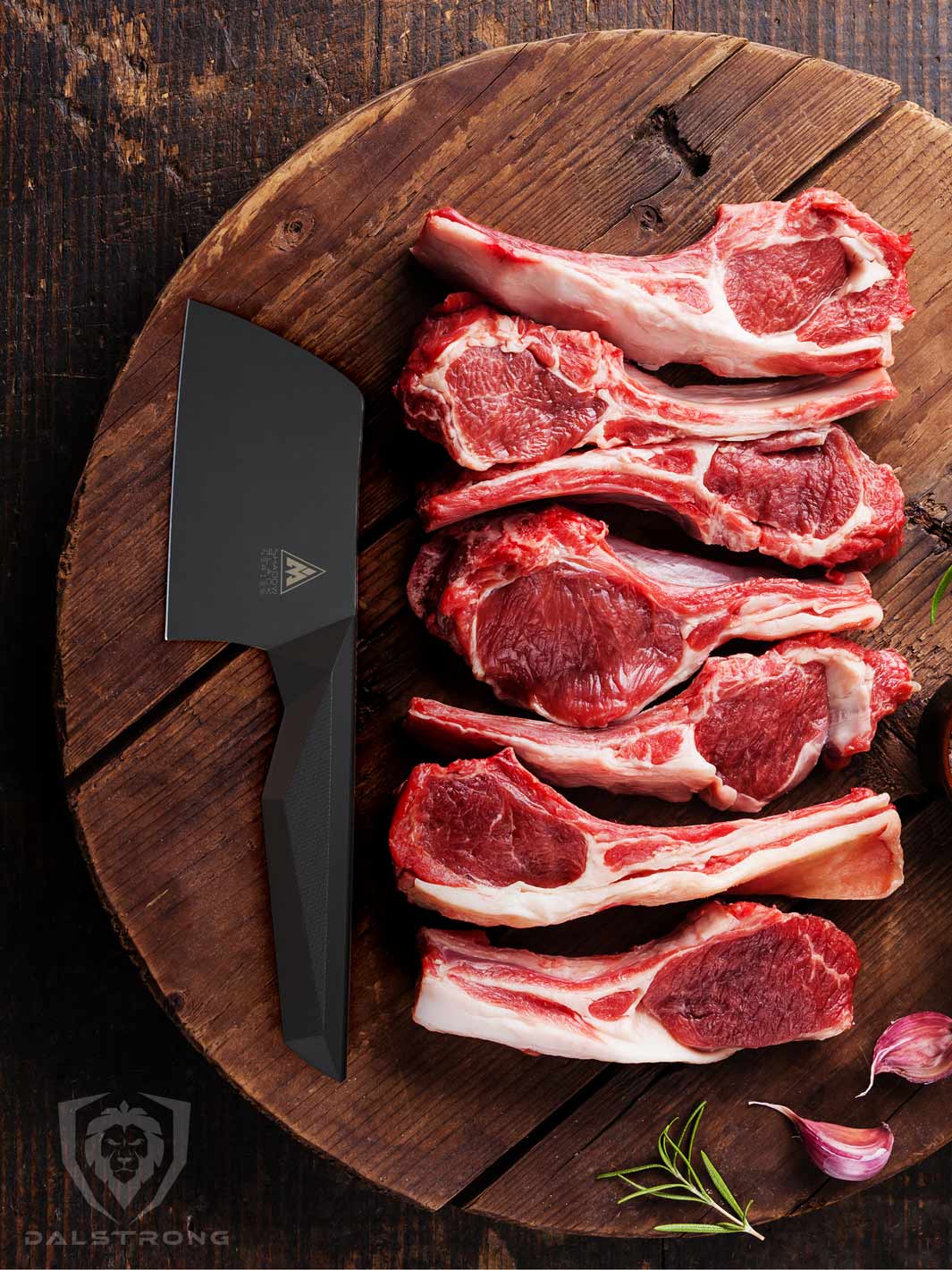 Cleaver Knife 4.5" | Shadow Black Series | NSF Certified | Dalstrong ©