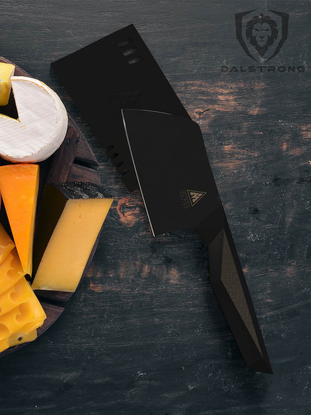 Cleaver Knife 4.5" | Shadow Black Series | NSF Certified | Dalstrong ©
