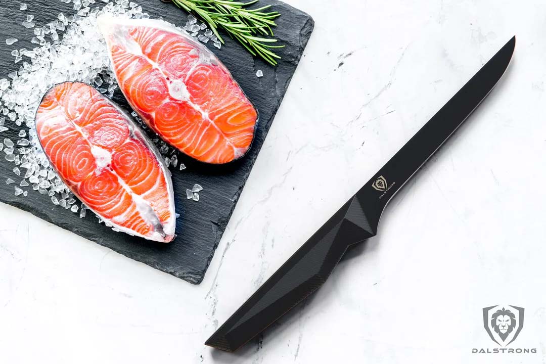 Straight Boning Knife 6" | Shadow Black Series | NSF Certified | Dalstrong ©