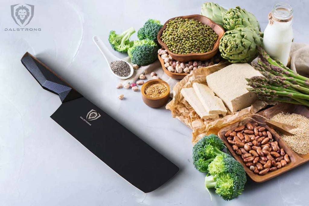 Nakiri Vegetable Knife 7" | Shadow Black Series | NSF Certified | Dalstrong ©