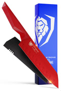 Santoku Knife 7" | Shadow Black Series | RED Edition | Dalstrong ©