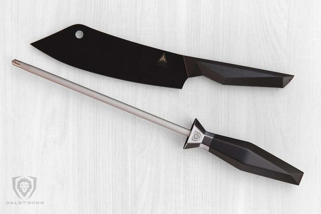 Honing Steel 9" | Shadow Black Series | NSF Certified | Dalstrong ©