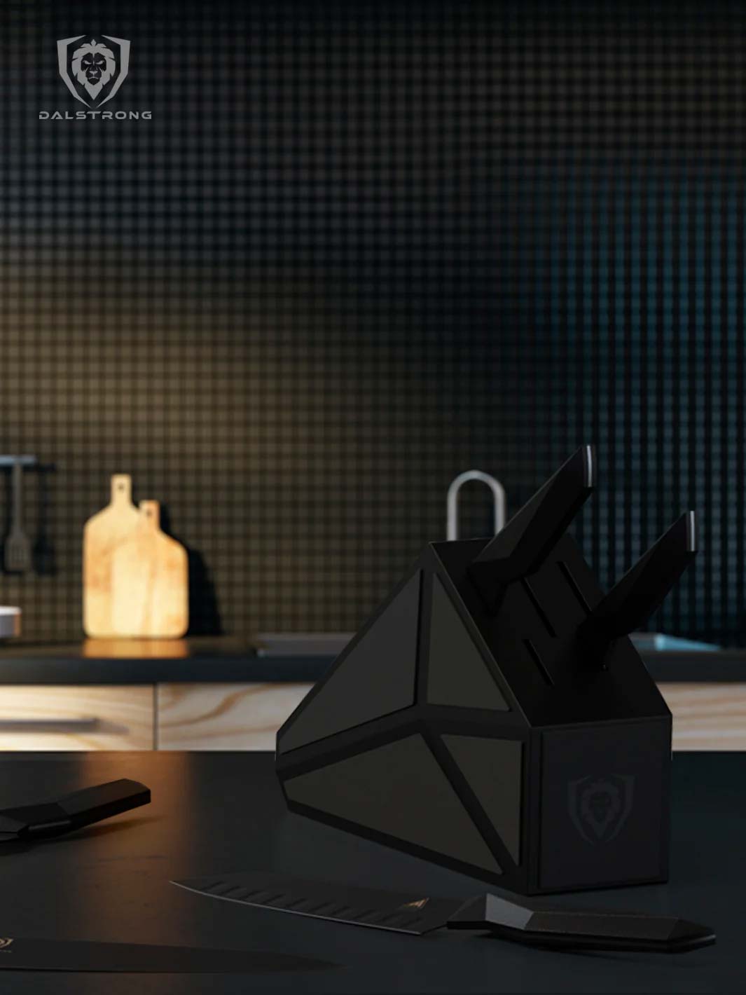 5-Piece Block Set | Shadow Black Series | Knives NSF Certified | Dalstrong ©