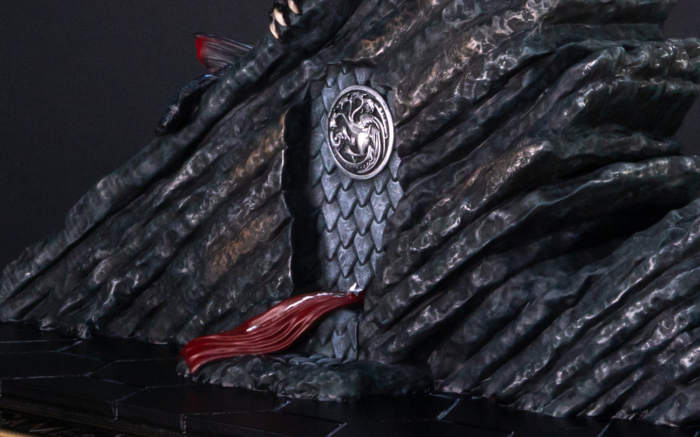 Game of Thrones™ x StudioForge™ | Drogon's Fury™ | 8.5” Collector’s Chef Knife & Sculpted Display Stand