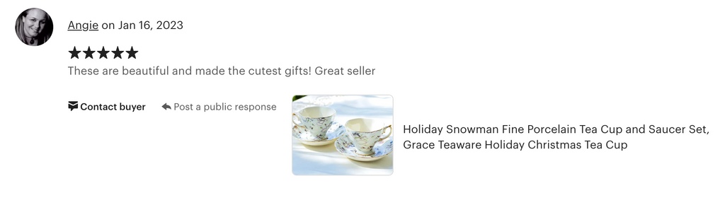Holiday Snowmen Fine Porcelain Tea Cup and Saucer