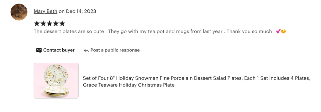 Holiday Snowmen Fine Porcelain Dessert Plate