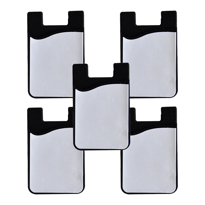 Sublimatable Silicone Card Holder - 5 Pack
