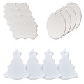 Sublimatable Mdf Ornaments - 4 Pack