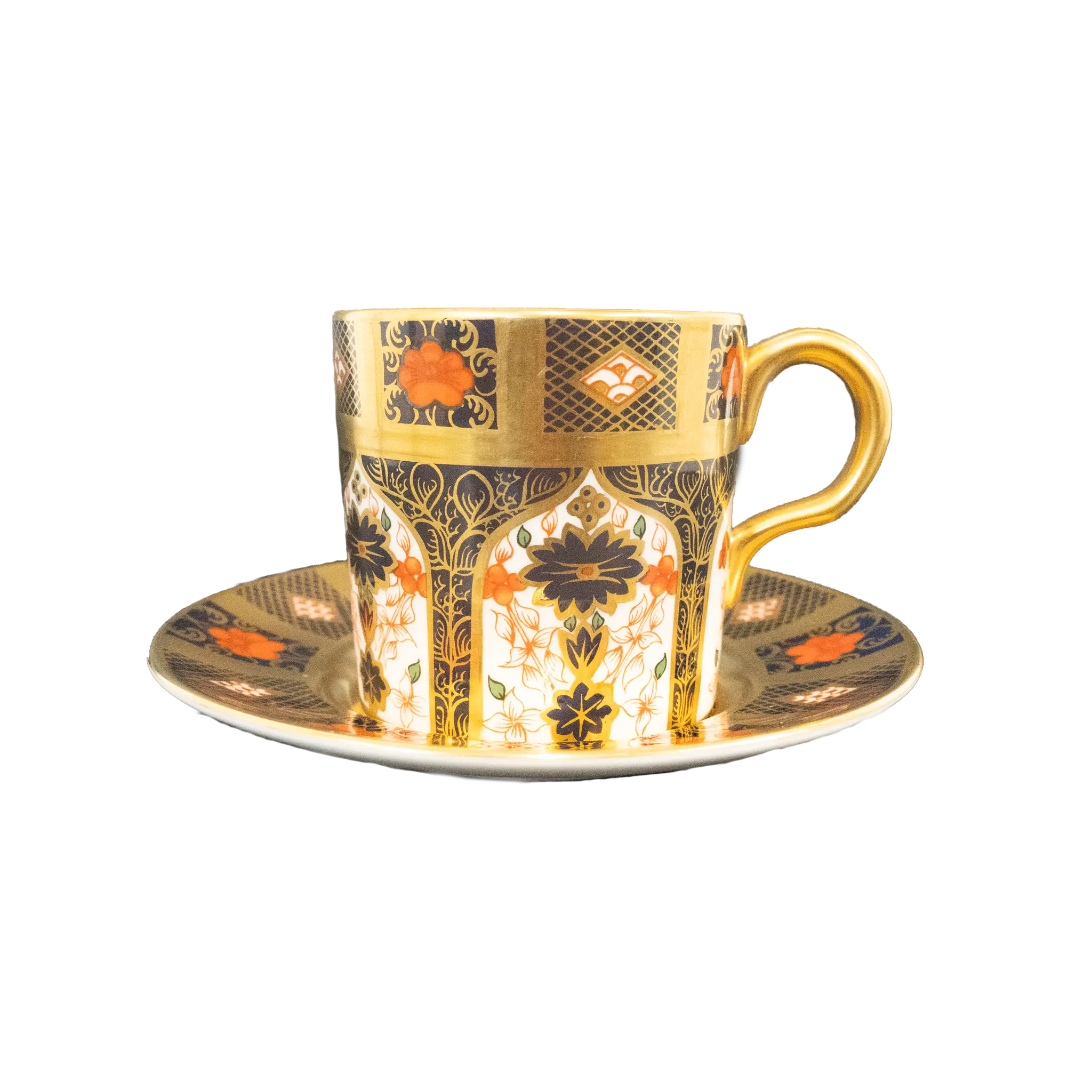 Royal Crown Derby Imari SGB Coffee Cup & Saucer