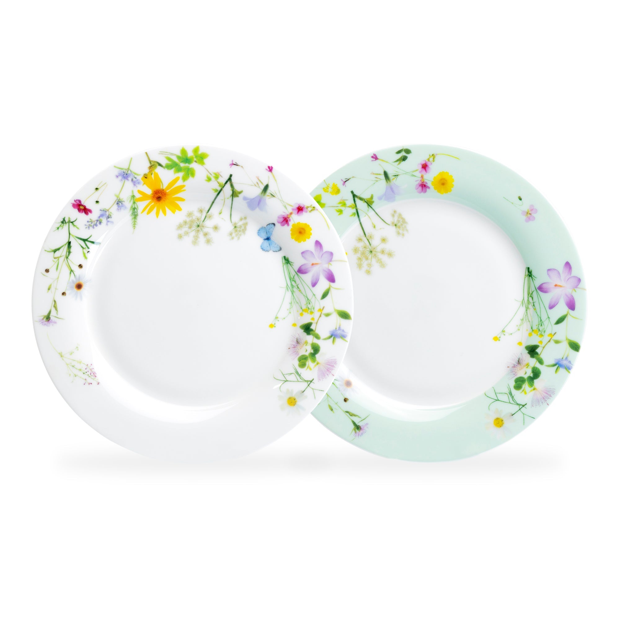 7.5" Summer Meadow Bone China Dessert Plate
