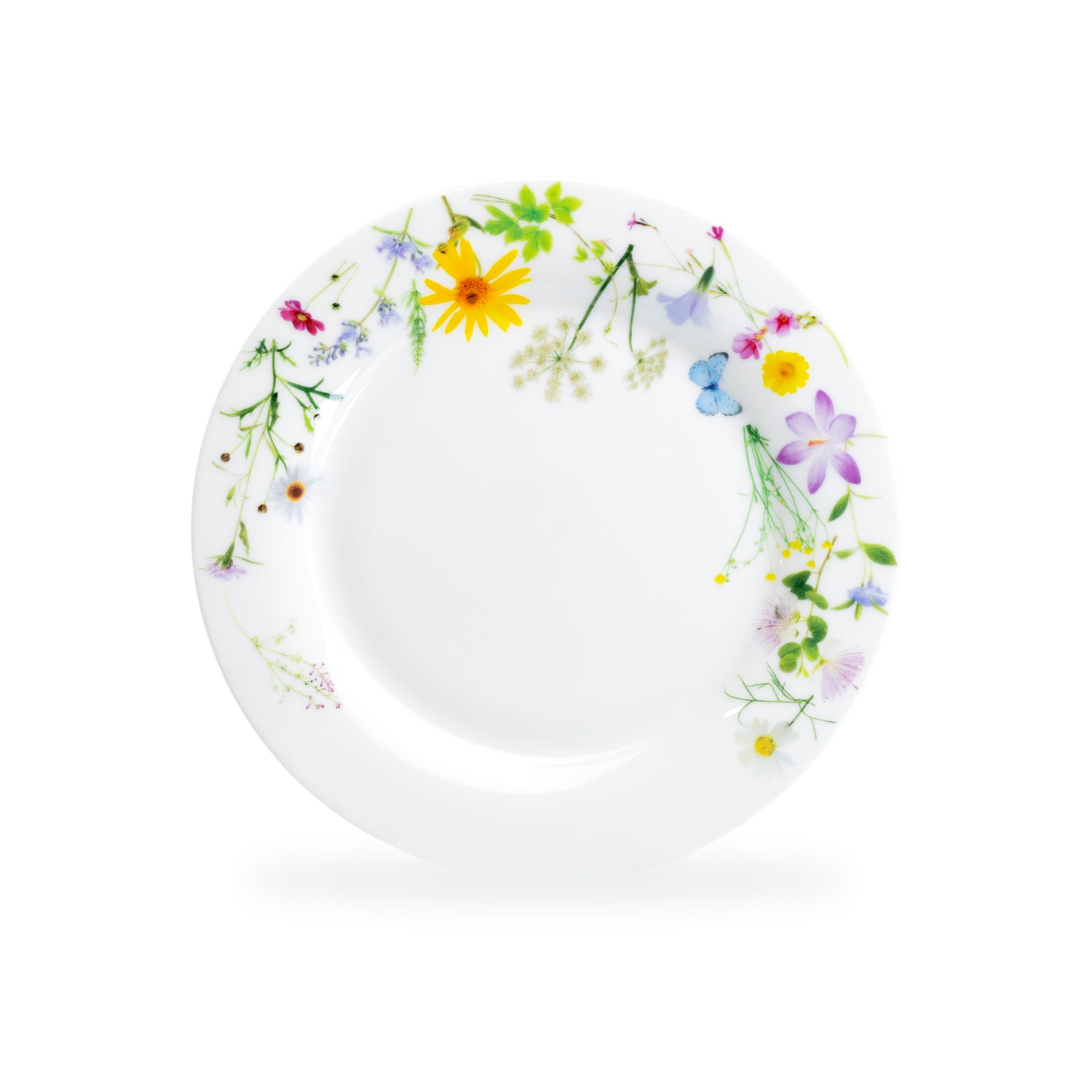 7.5" Summer Meadow Bone China Dessert Plate