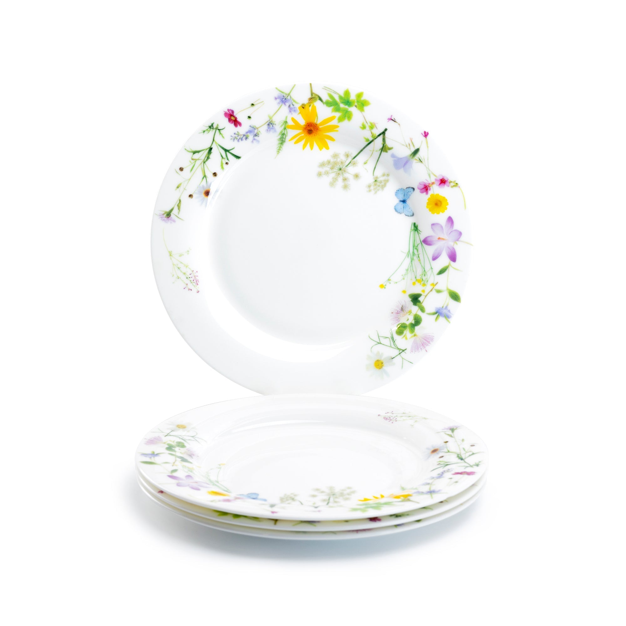 7.5" Summer Meadow Bone China Dessert Plate