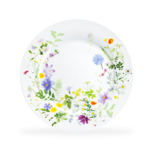 10.5" Summer Meadow Bone China Dinner Plate