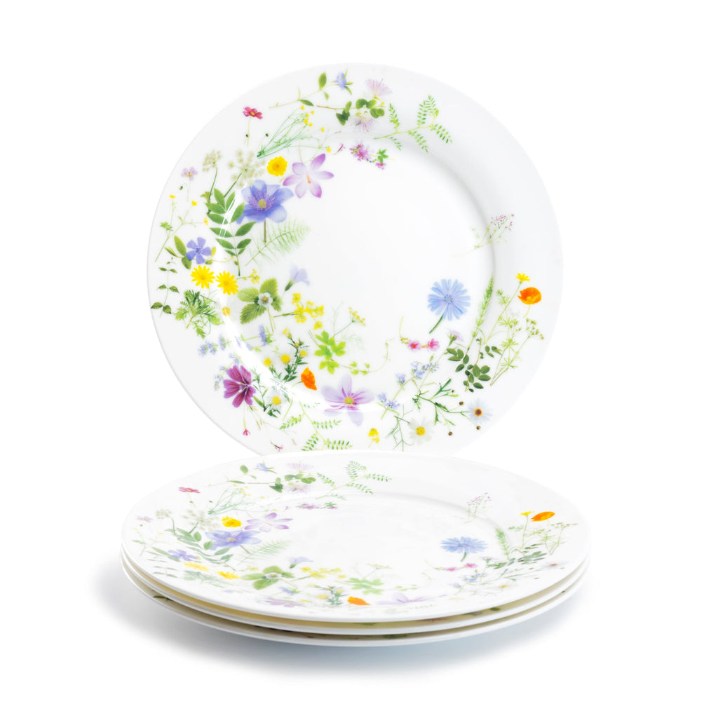 10.5" Summer Meadow Bone China Dinner Plate