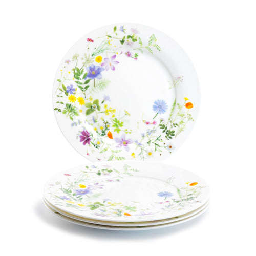 10.5" Summer Meadow Bone China Dinner Plate