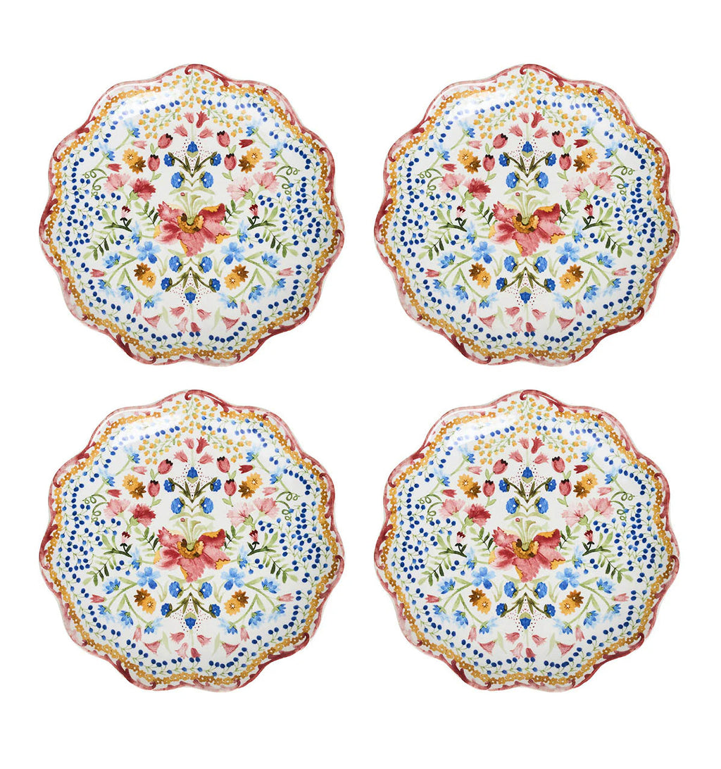 Juliska Sofia Side/Cocktail Plates Set of 4