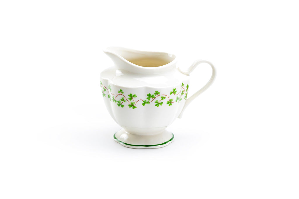 Shamrock Fine Porcelain Sugar & Creamer Set