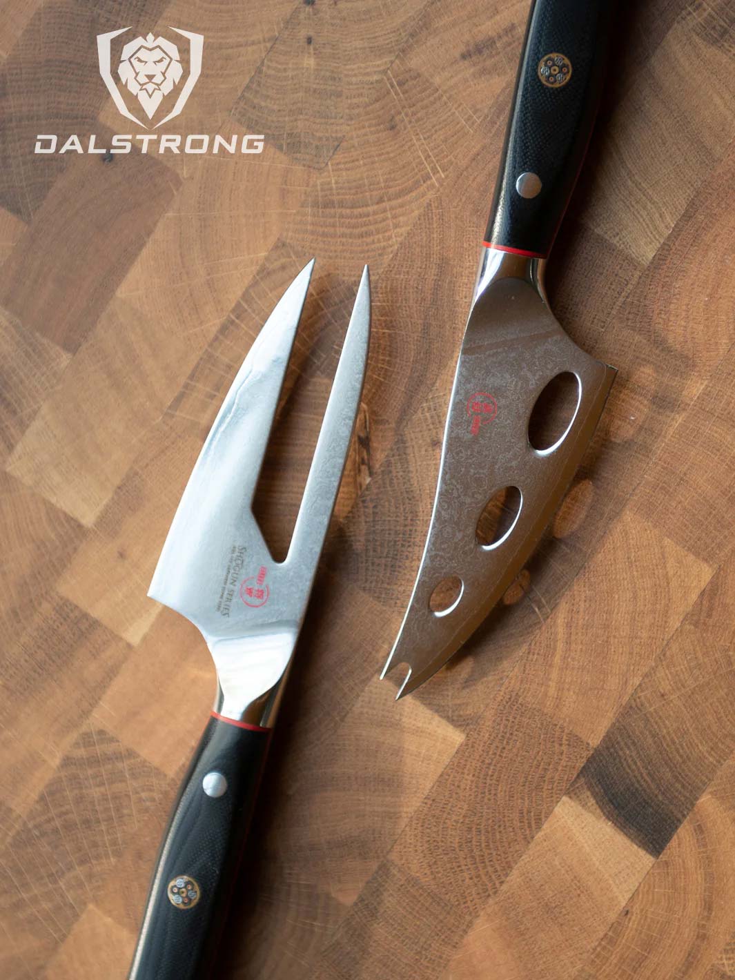 4-Piece Cheese Knife Set | Shogun Series | ELITE | NSF Certified | Dalstrong ©