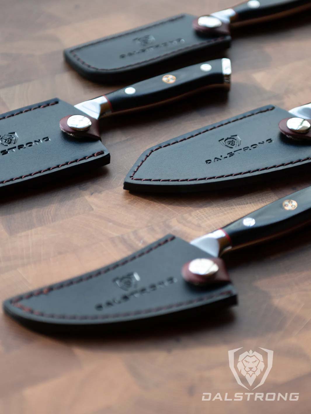 4-Piece Cheese Knife Set | Shogun Series | ELITE | NSF Certified | Dalstrong ©