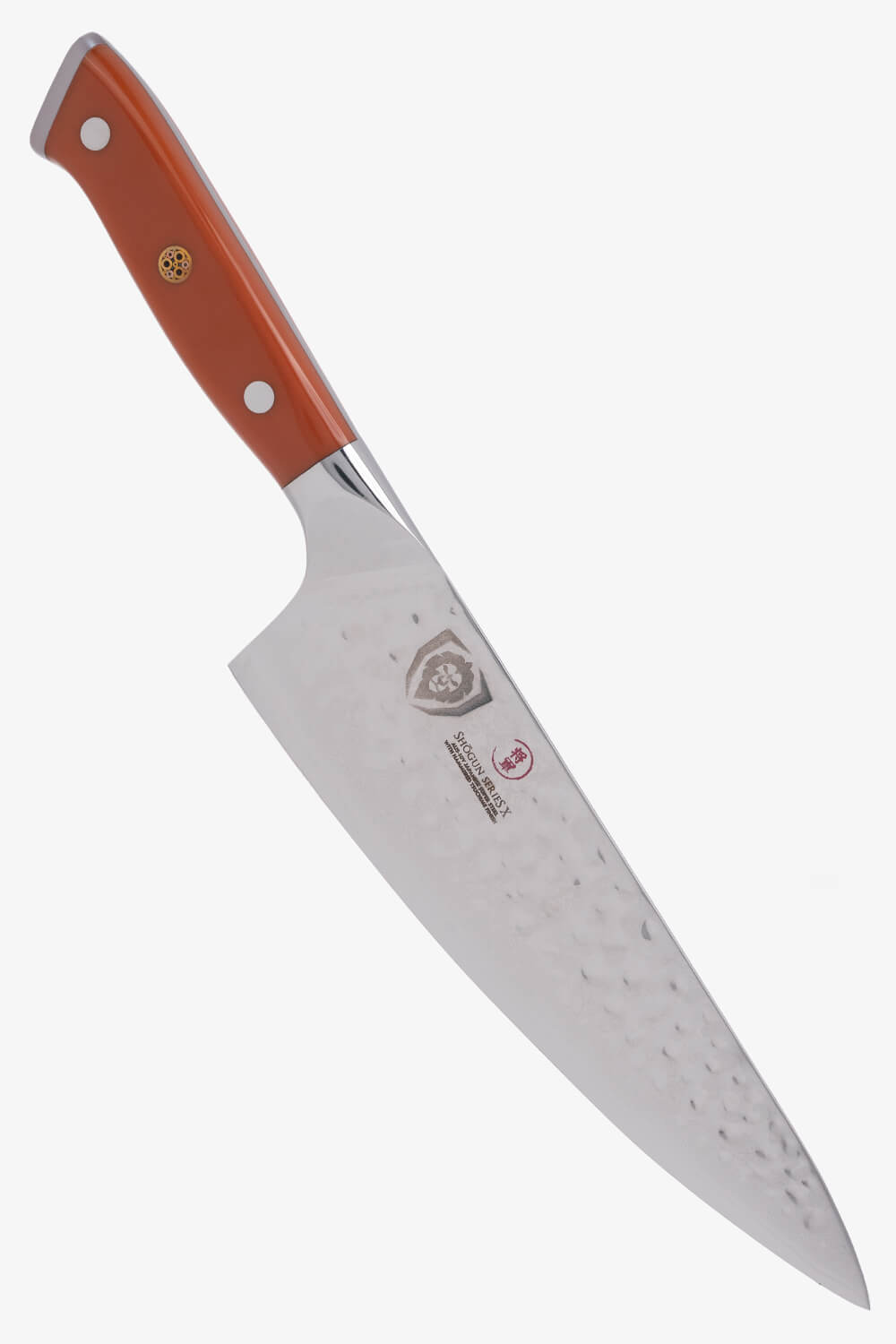Chef Knife 8" | Flame Orange ABS Handle | Shogun Series | X | Dalstrong ©
