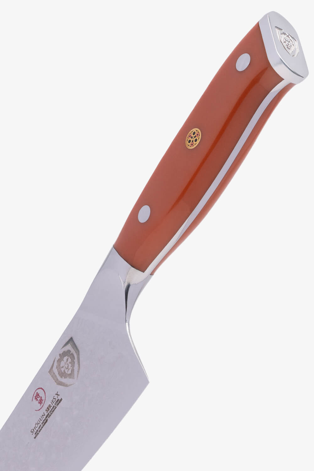 Chef Knife 8" | Flame Orange ABS Handle | Shogun Series | X | Dalstrong ©