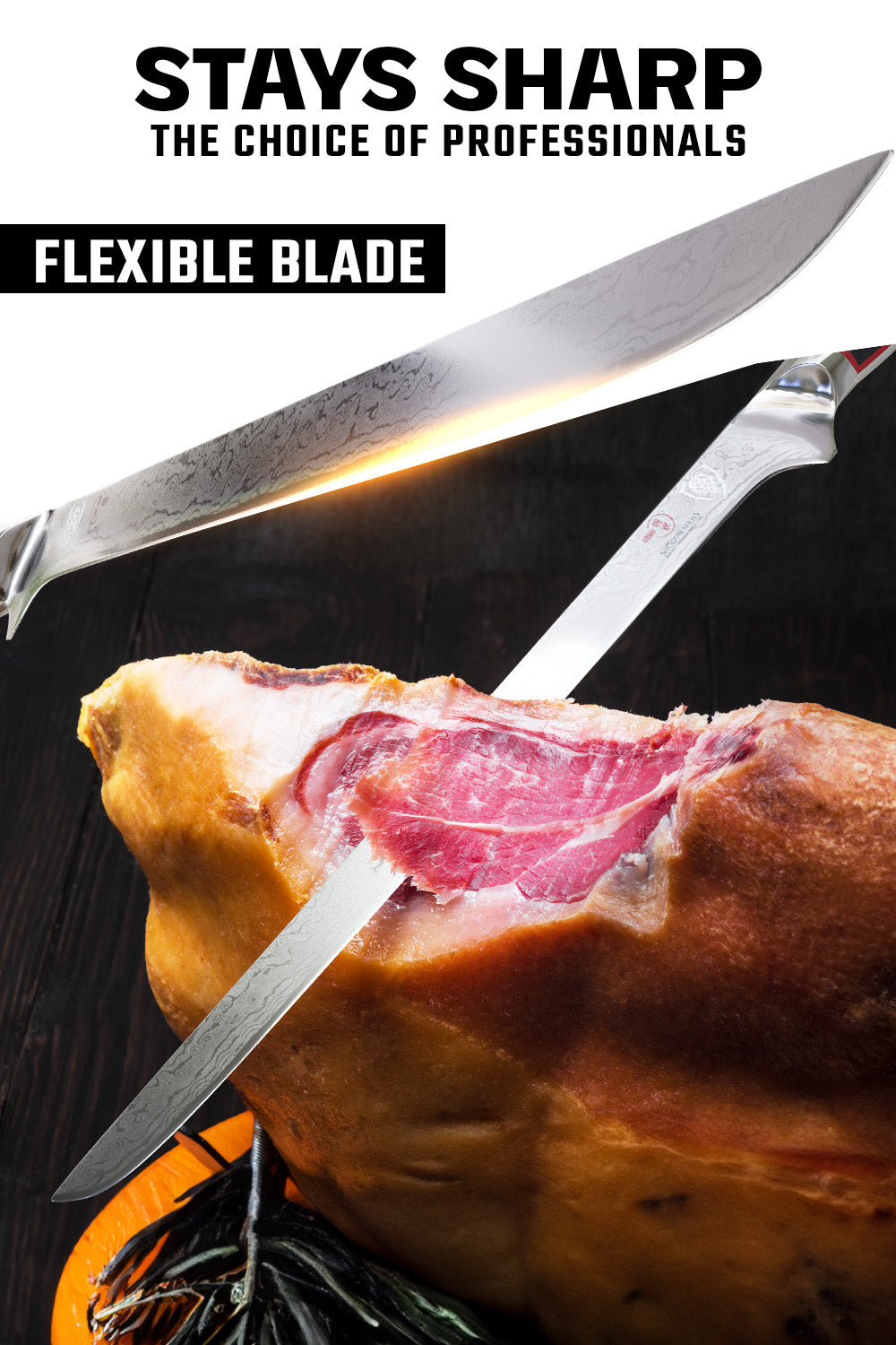 Spanish Style Meat & Ham Slicer 12" | Shogun Series | ELITE | Dalstrong ©