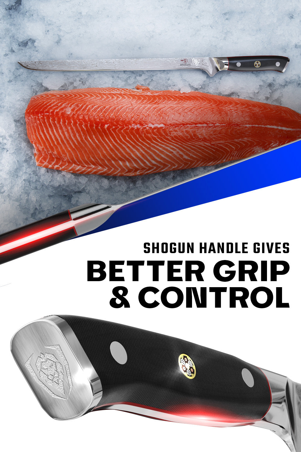 Spanish Style Meat & Ham Slicer 12" | Shogun Series | ELITE | Dalstrong ©