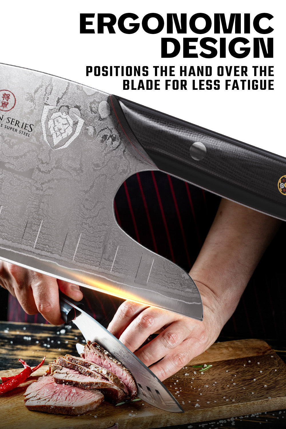 Guardian Chef's Knife 8" | Shogun Series | ELITE | Dalstrong ©