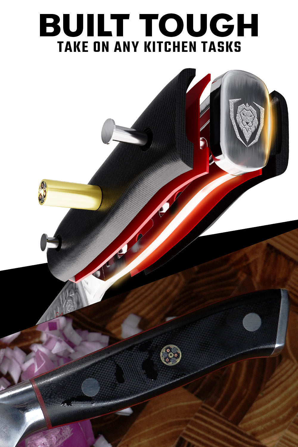Tanto Chef's Knife 8" | Shogun Series | ELITE | Dalstrong ©