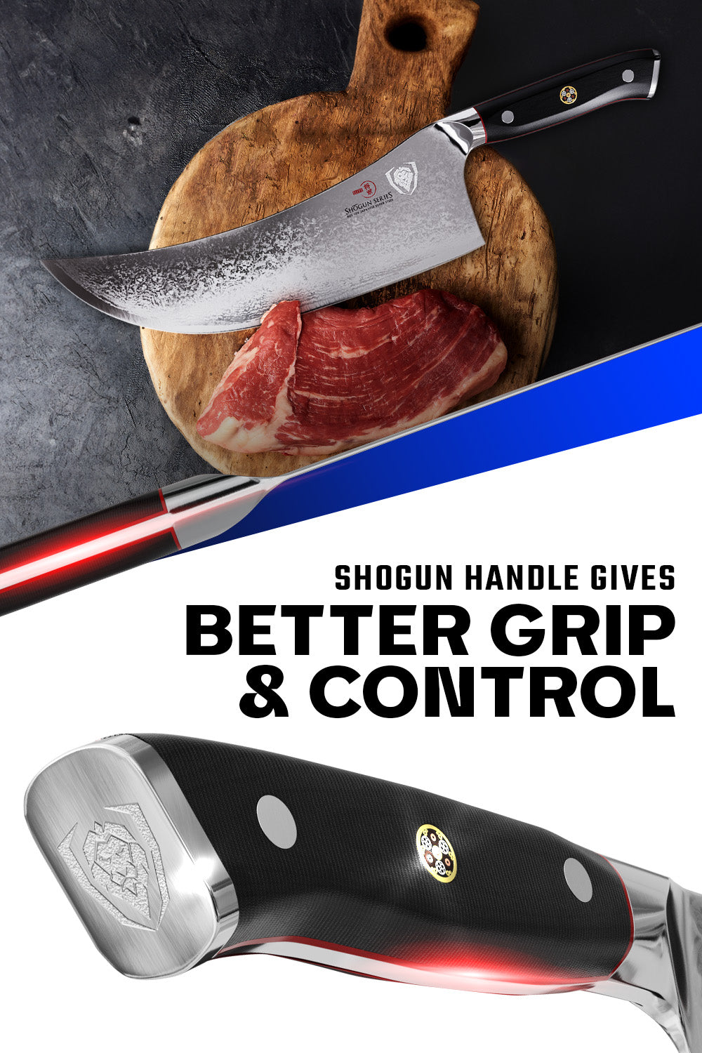Meat Cleaver 9" | The Ravager | Shogun Series | ELITE | Dalstrong ©